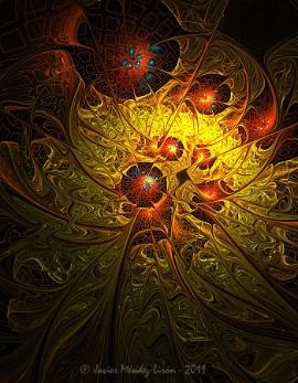 Passion in Golden Satin
